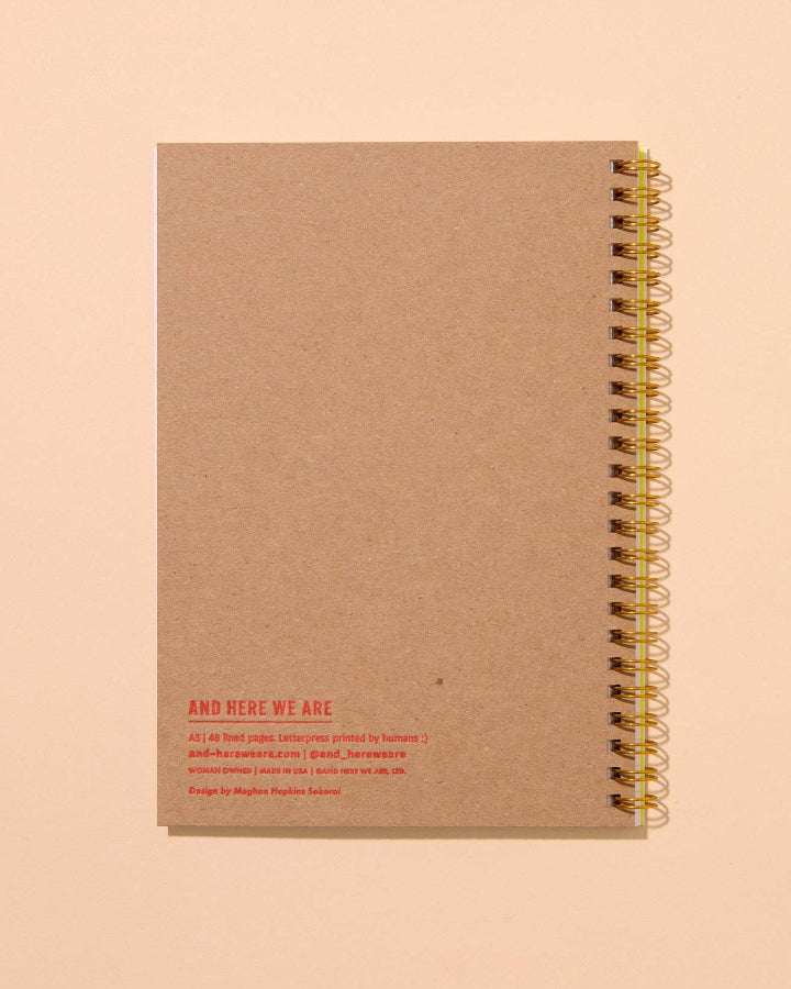 Pickles Letterpress Spiral Notebook