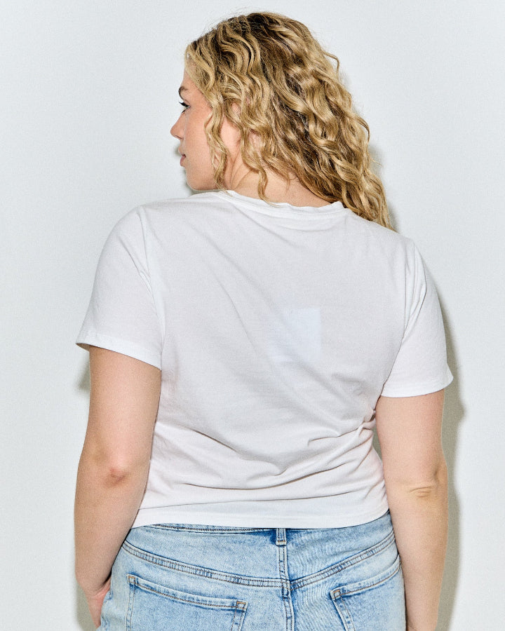 Plus Gingham Star Tee