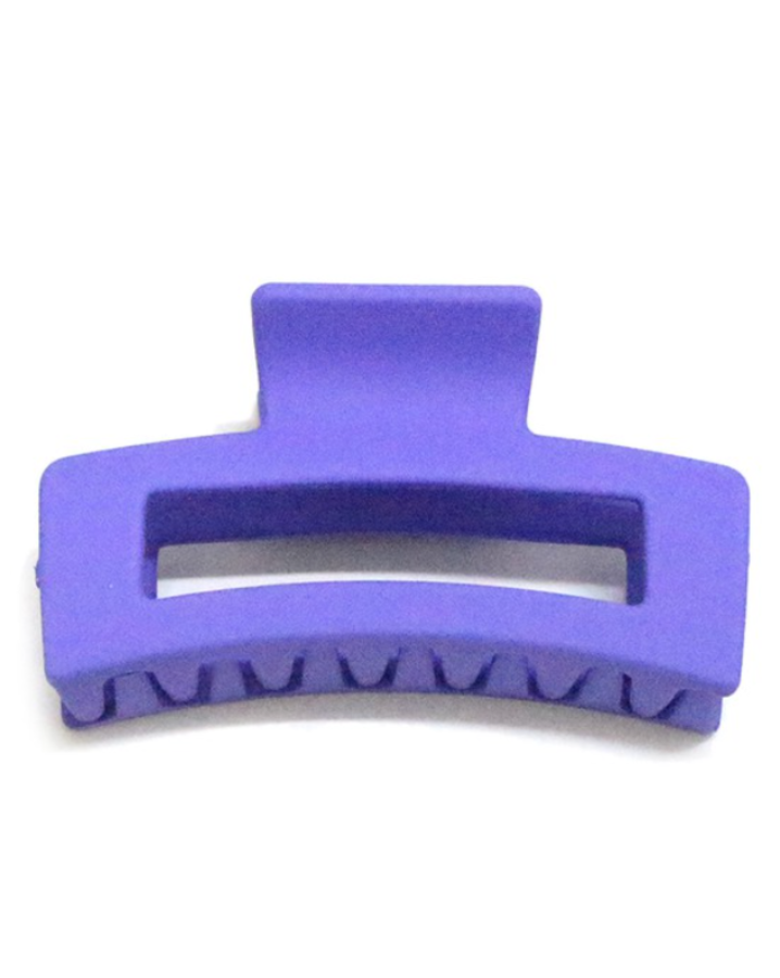 Matte Purple Claw Clip