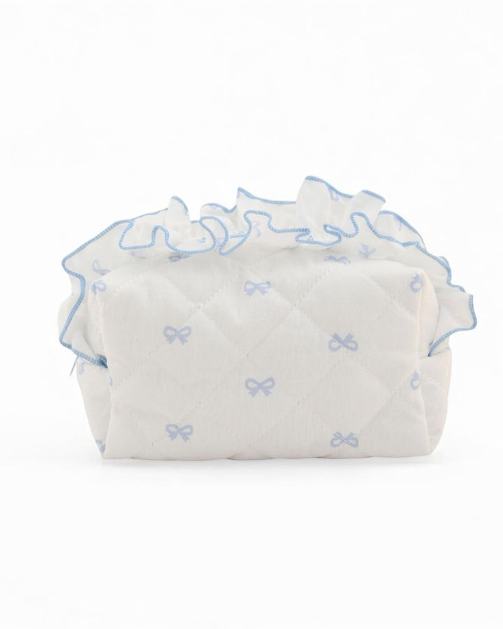 Bow Ruffle Pouch