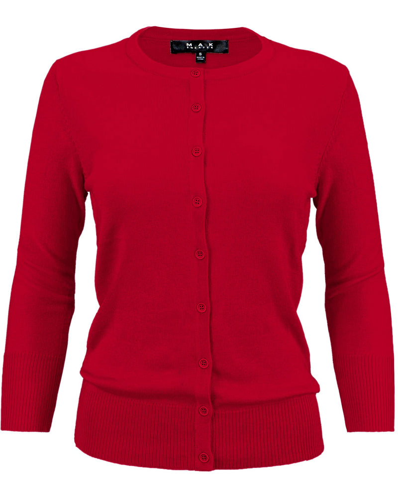 Red Betty Cardigan