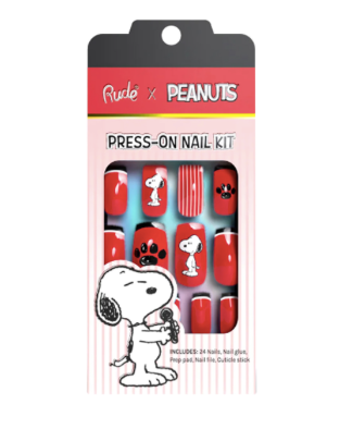 Rude Cosmetics Snoopy Press-On Nail Kit