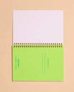 Strawberry Letterpress Spiral Notebook