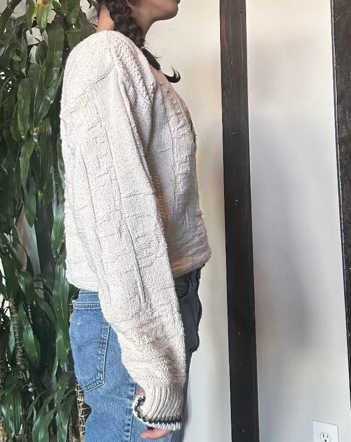 Vintage Deer Sweater