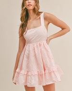 Pink Cristina Bow Back Dress