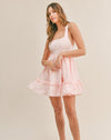 Pink Cristina Bow Back Dress