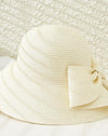 Amelia Bow Straw Hat