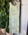 Vintage Sage Floral Dress