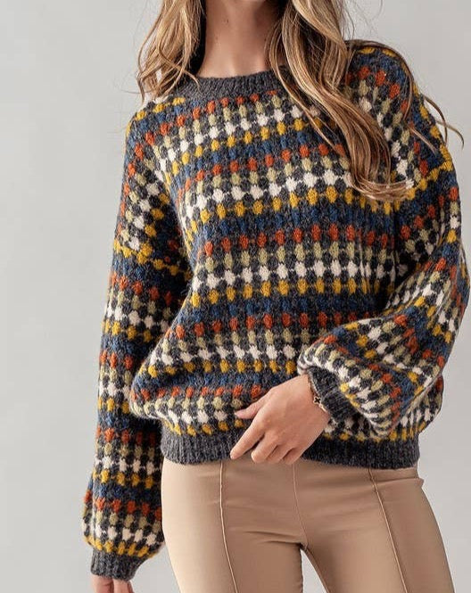 Charcoal Tempest Sweater