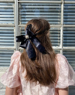 Satin Bow Broach