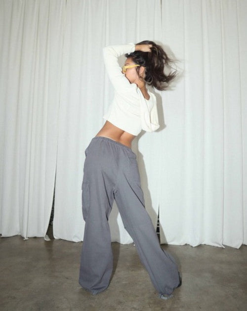 Cement Cargo Pants