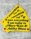 I owe everything to Mary Kate and Ashley Bumper Sticker