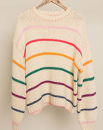 Rainbow Striped Sweater