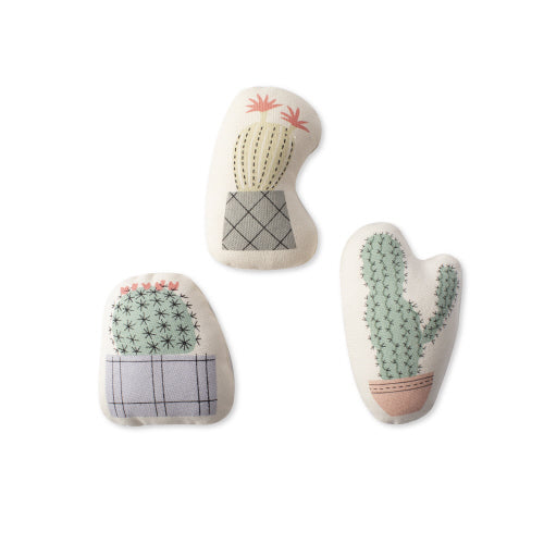 POTTED CACTUS SET MINI TOY SET OF 3